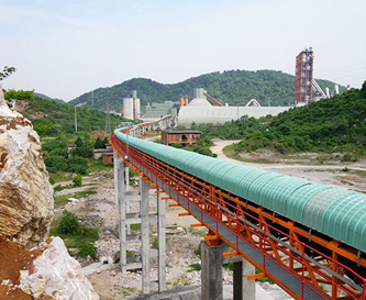 Long Distance Curve Belt Conveyor